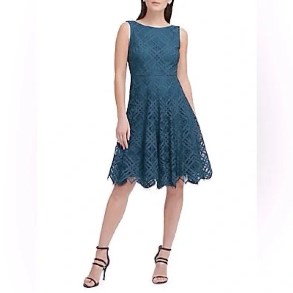green long sleeve dress Vera Short Party Dress with Long Sleeves